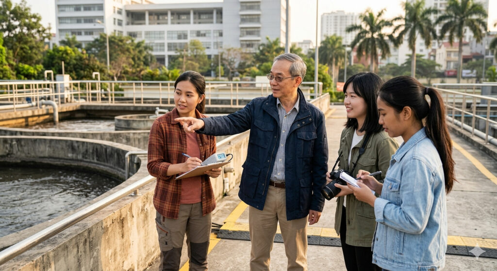 Học thạc sĩ Kỹ thuật môi trường ở đâu