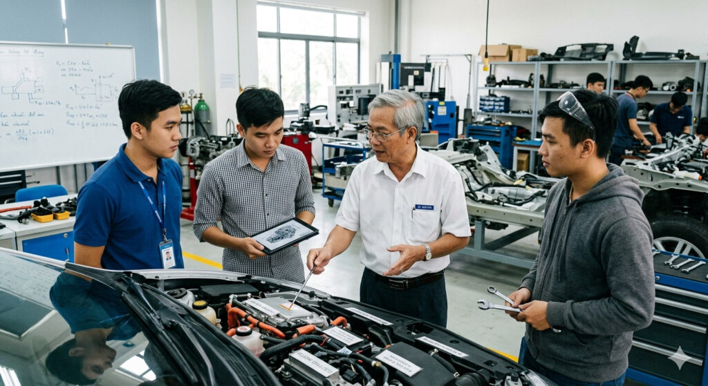 Thời Gian Học Thạc Sĩ Ngành Kỹ Thuật Ô Tô Là Bao Lâu