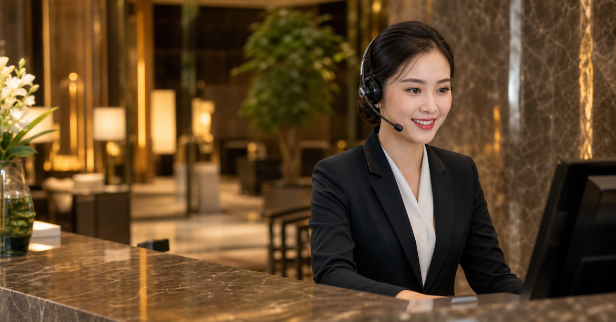 Nhân viên tổng đài khách sạn làm công việc gì? Mô tả chi tiết