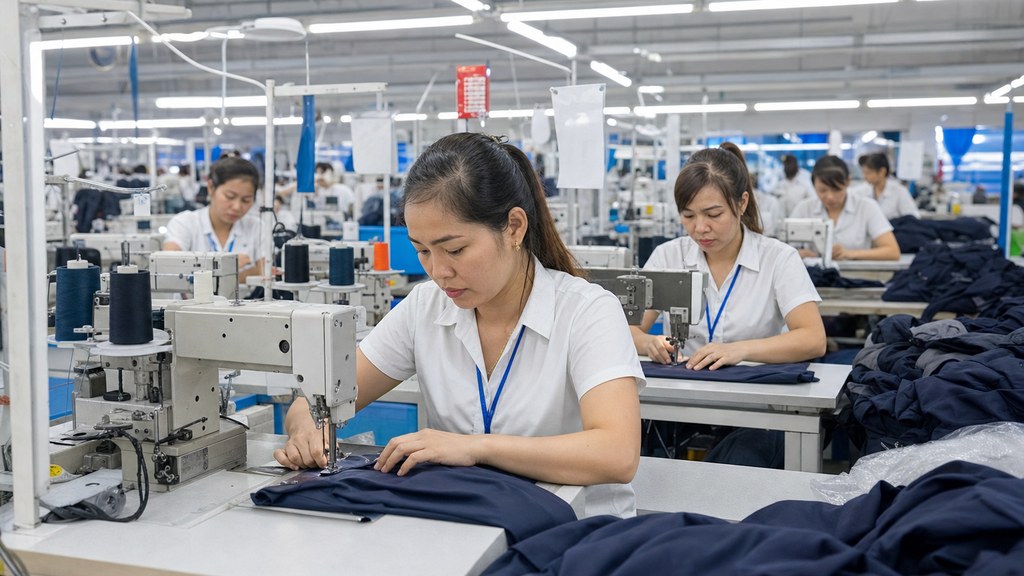Top các việc làm Nam Định phổ biến: dệt may sản xuất và mức lương