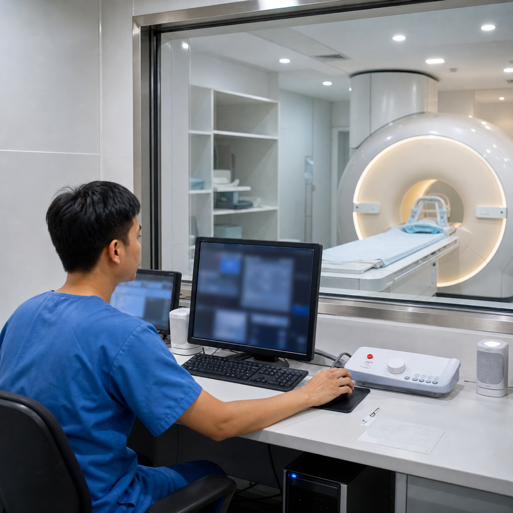 Kỹ thuật viên hình ảnh y học X-quang MRI làm gì?